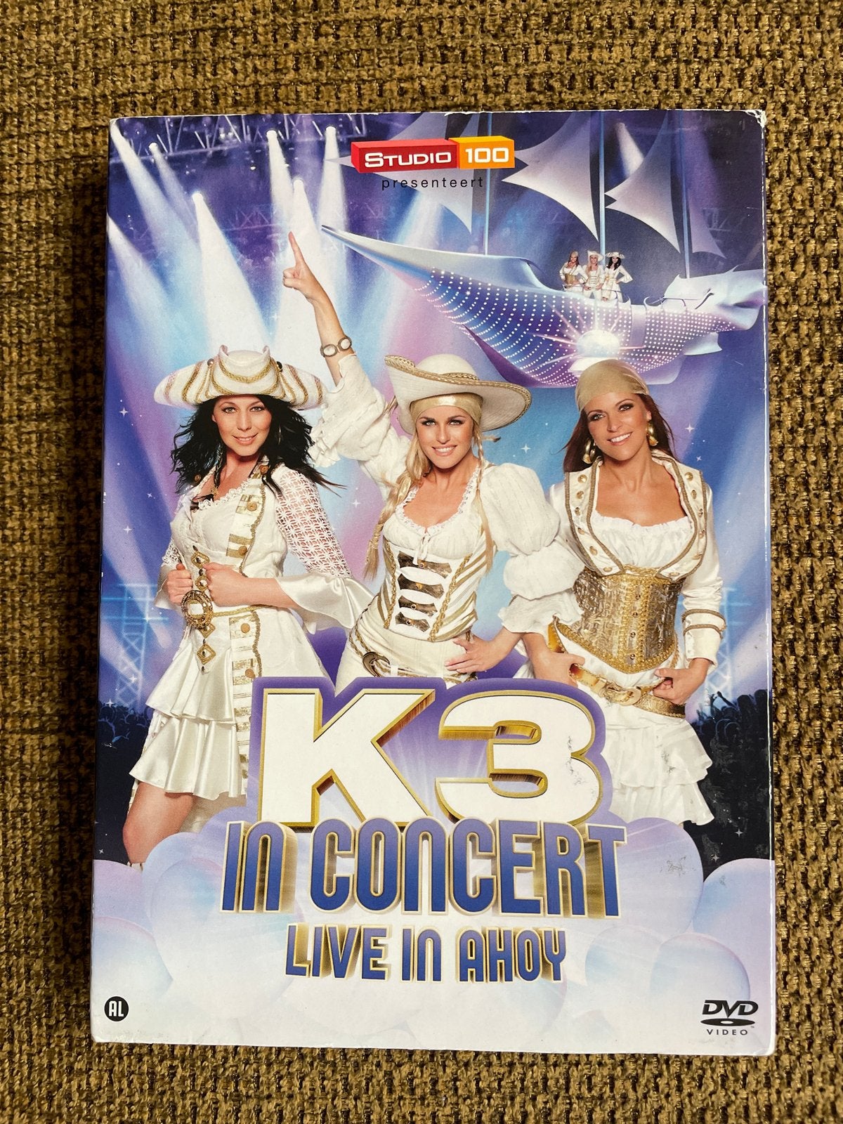 K3 in Concert: Live in Ahoy dvd, Show, Alle leeftijden, Zo goed als nieuw, Familie