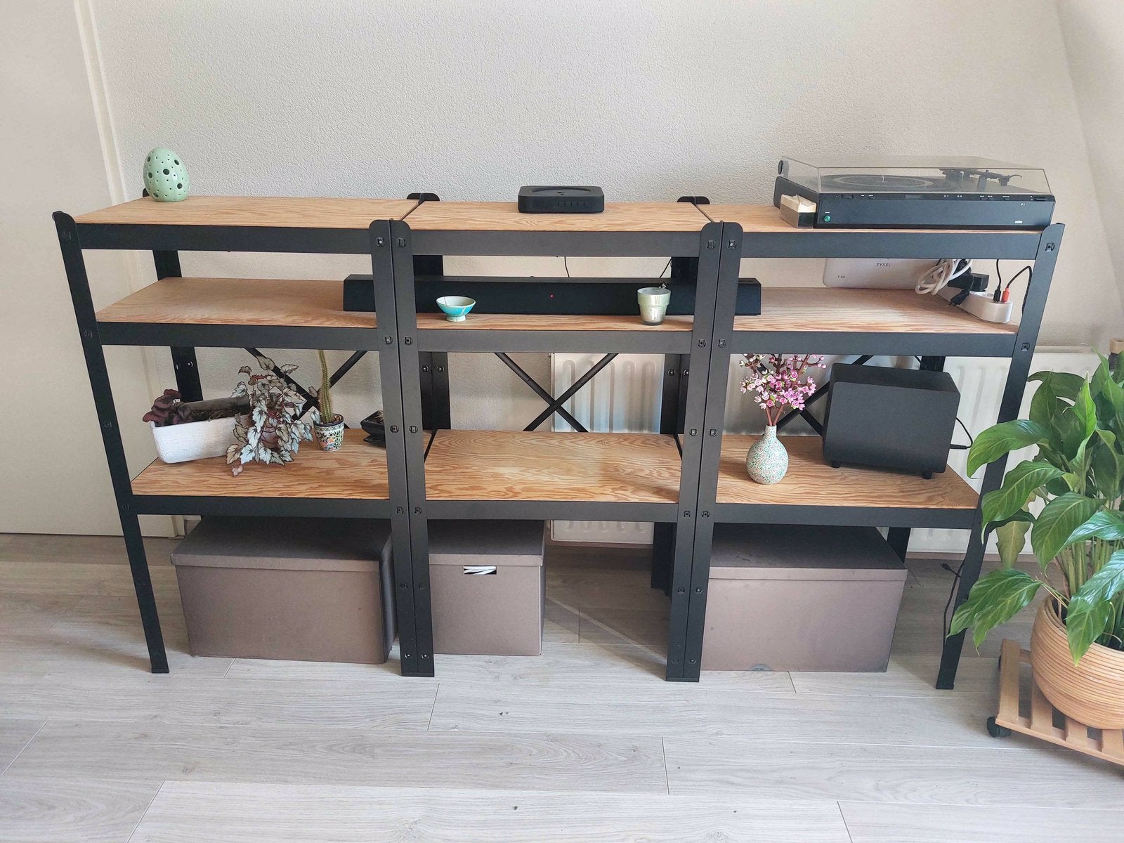 Ikea Bror kast (stellage / open kast), Huis en Inrichting, Kasten | Overige, Ophalen, Gebruikt