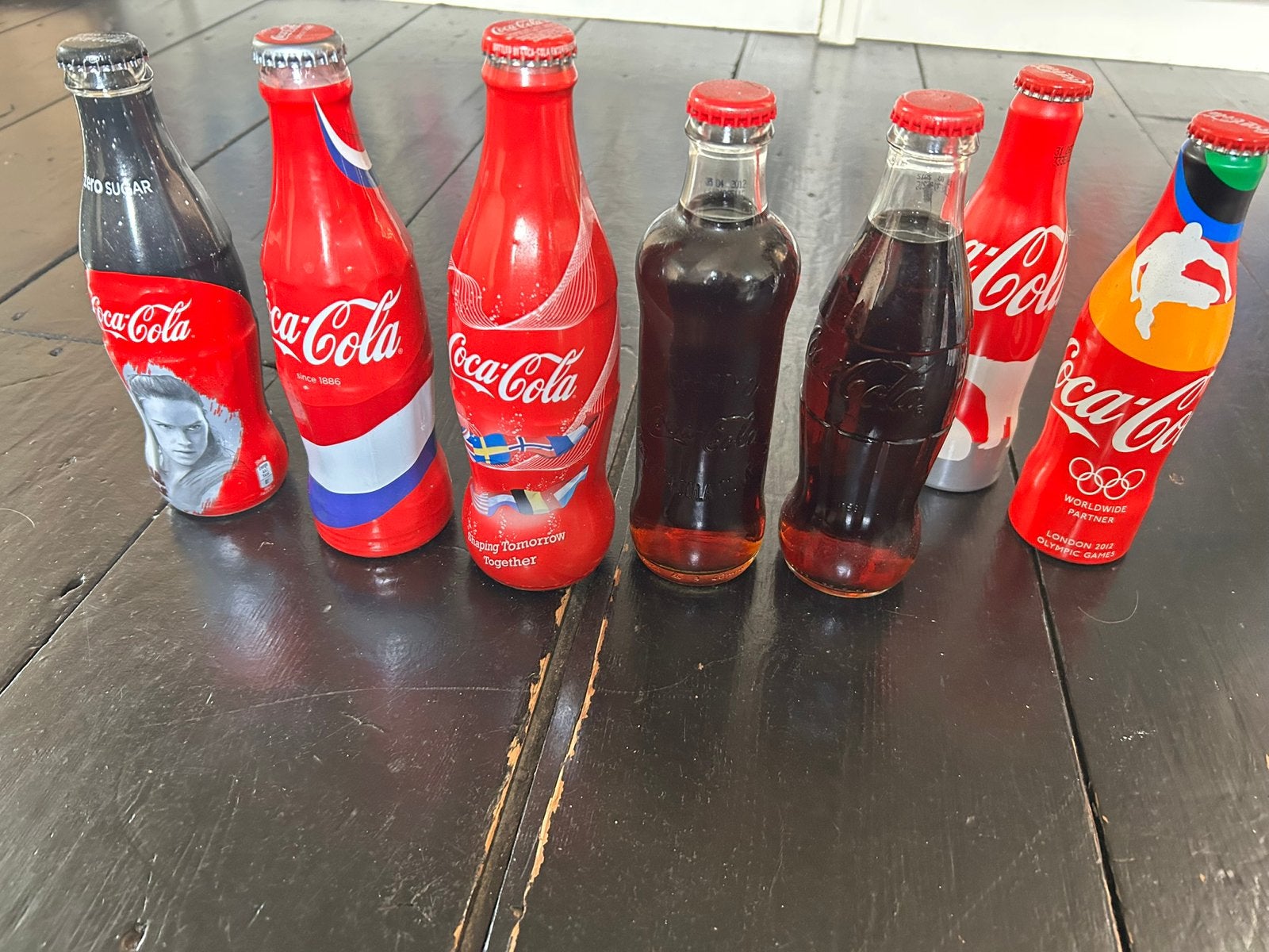 COCA-COLA verschillende collectors Items 7 stuks, Ophalen of Verzenden, Zo goed als nieuw, Verpakking
