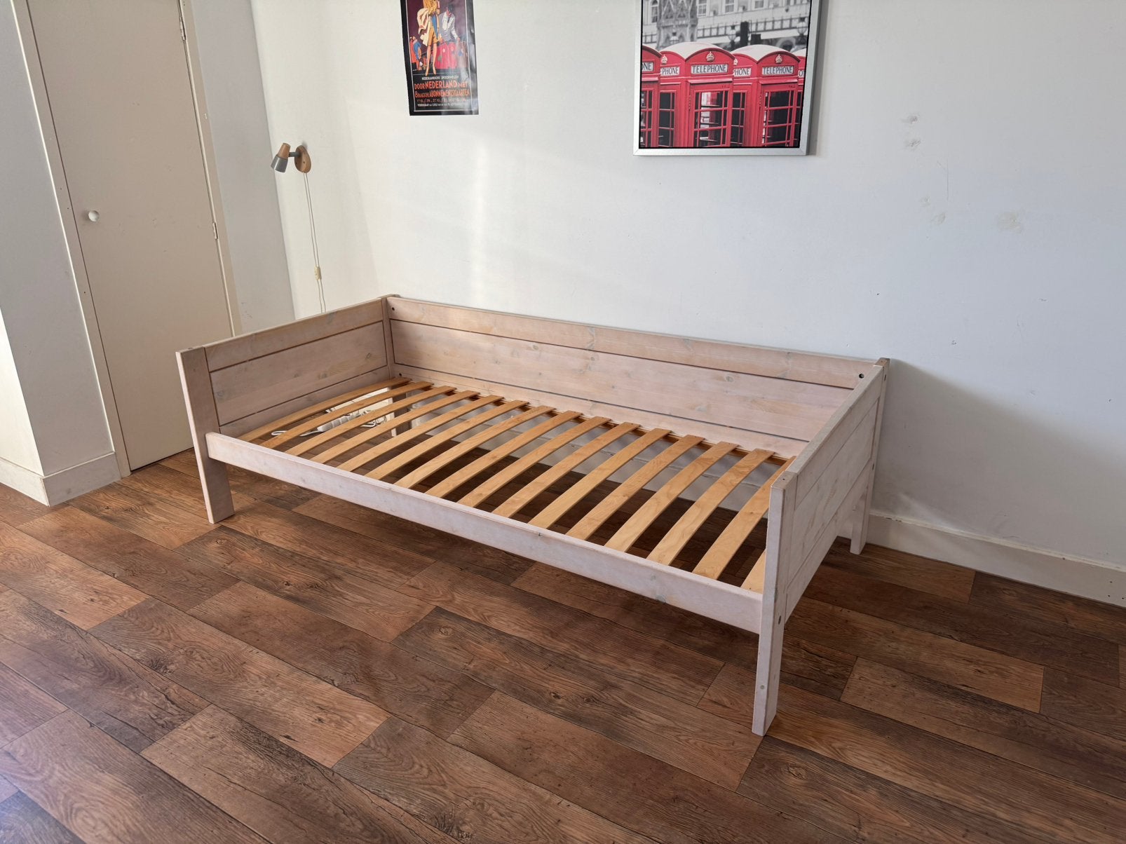 Mooi kinderbed van Lifetime met lattenbodem, Ophalen, 85 tot 100 cm, Gebruikt, Lattenbodem