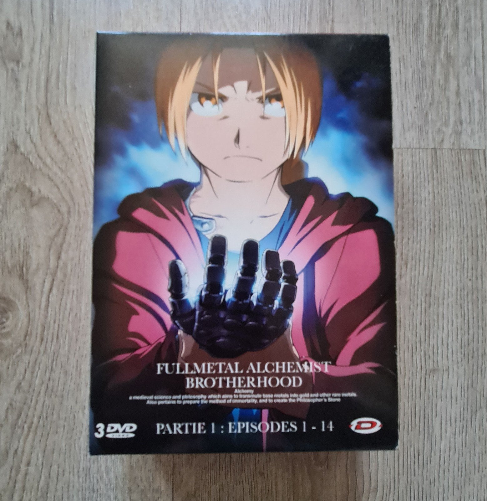 Fullmetal Alchemist Brotherhood aflevering 1-14 DVD boxset, Tekenfilm, Anime (Japans), Ophalen of Verzenden, Zo goed als nieuw