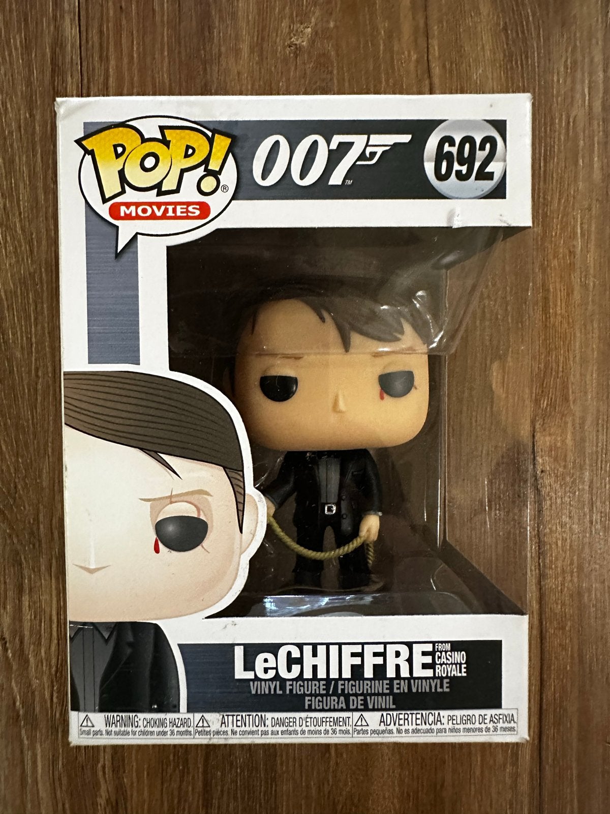 Funko Pop! Movies 007 Le Chiffre #692 - Casino Royale, Ophalen of Verzenden, Zo goed als nieuw