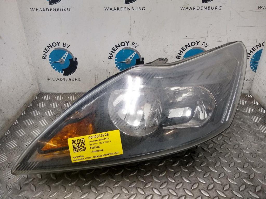 FORD FOCUS 1.6 TDCi Limited KOPLAMP L 2010, Auto-onderdelen, Verlichting, Gebruikt, ARN erkend, Stiba lid, Erkend duurzaam, Ophalen of Verzenden