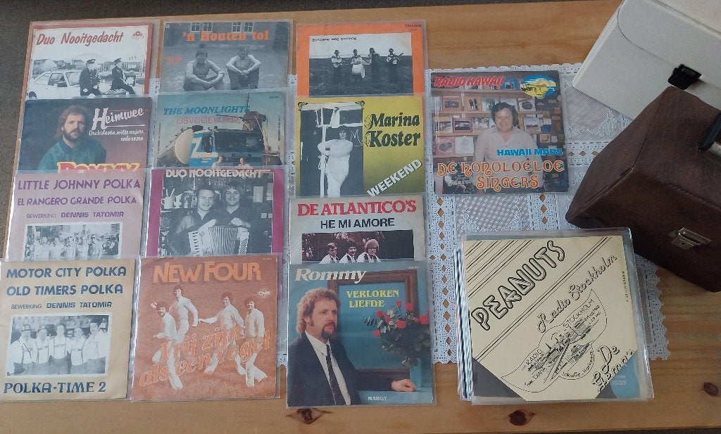 Verzameling piraten singles, Cd's en Dvd's, Ophalen of Verzenden, Zo goed als nieuw, Overige formaten, Levenslied of Smartlap