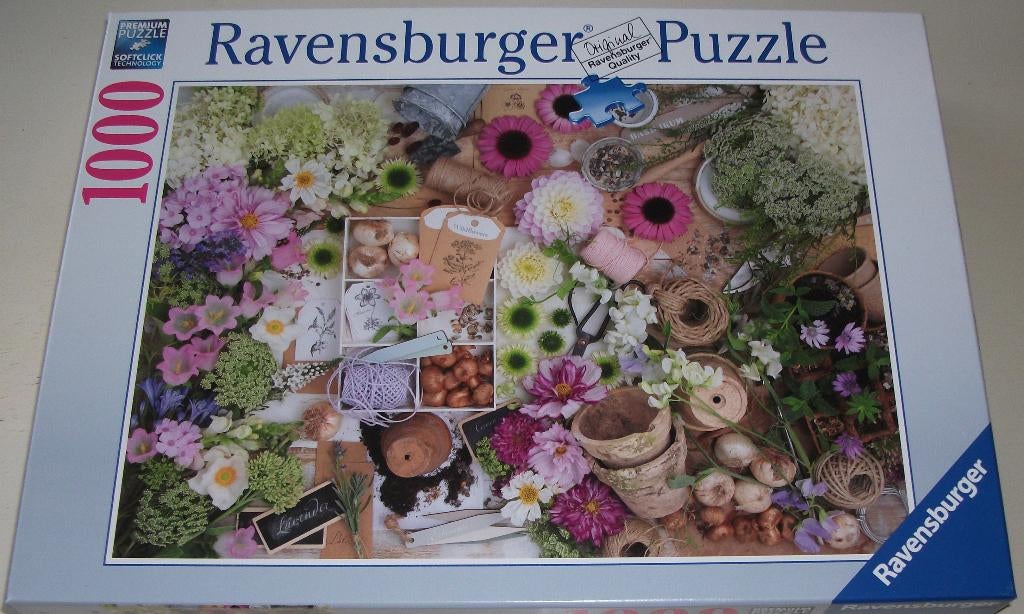 Puzzel *** VOOR DE LIEFDE VAN BLOEMEN *** 1000 stukjes, Ophalen of Verzenden, 500 t/m 1500 stukjes, Zo goed als nieuw, Legpuzzel