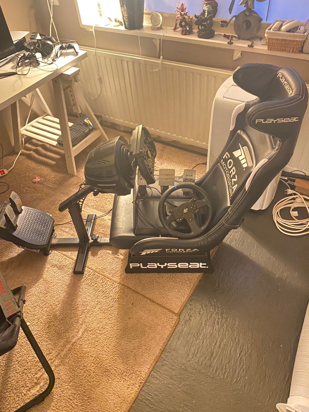FORZA playseat met T300 set en extras, Ophalen of Verzenden, Zo goed als nieuw, Playseat of Racestoel