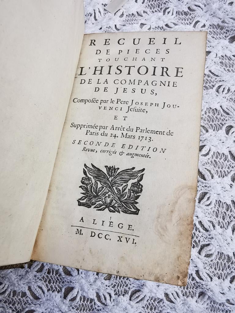 Antiek boek uit 1716! Historie Leven v Jezus Igst nog Miekje, Ophalen of Verzenden