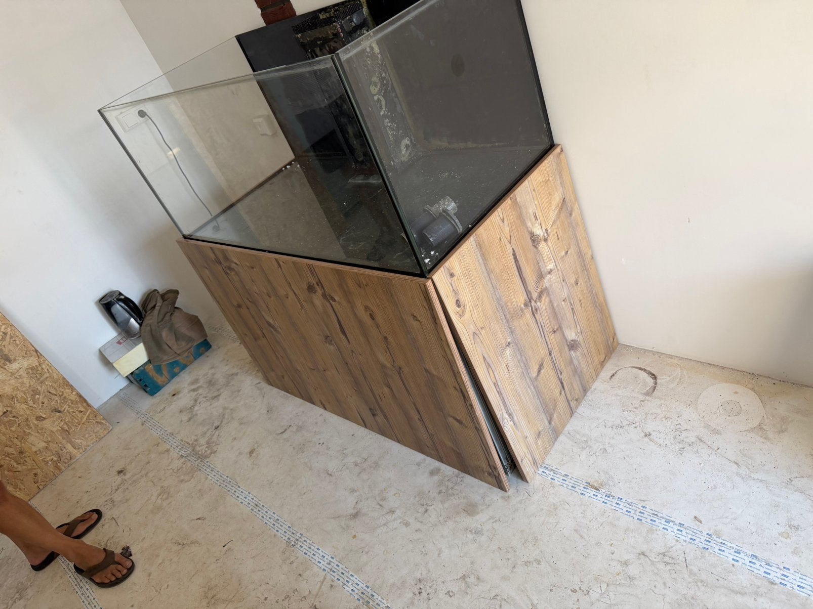 Aquarium - 130x65x55, Dieren en Toebehoren, Ophalen, Gebruikt, Leeg aquarium