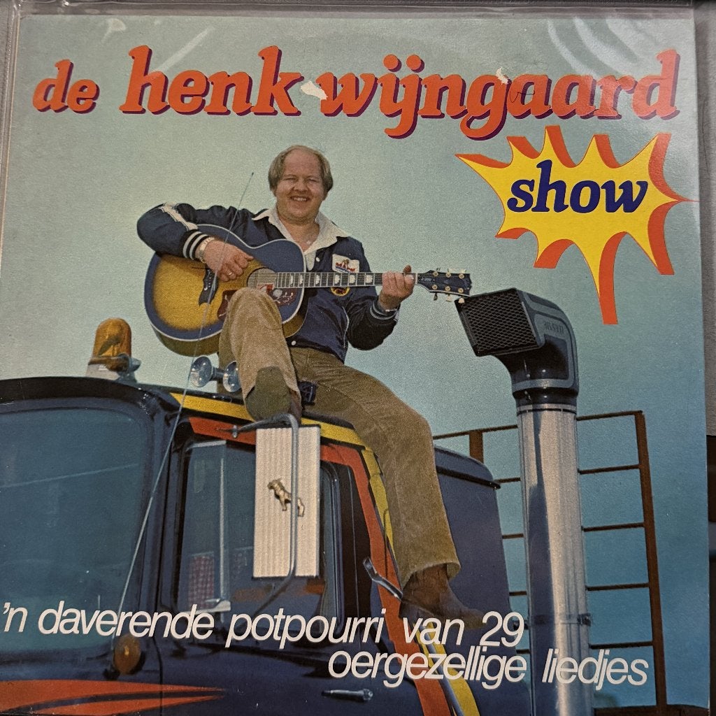 Henk Wijngaard Show LP, Cd's en Dvd's, LP, Verzenden, Zo goed als nieuw, Levenslied of Smartlap