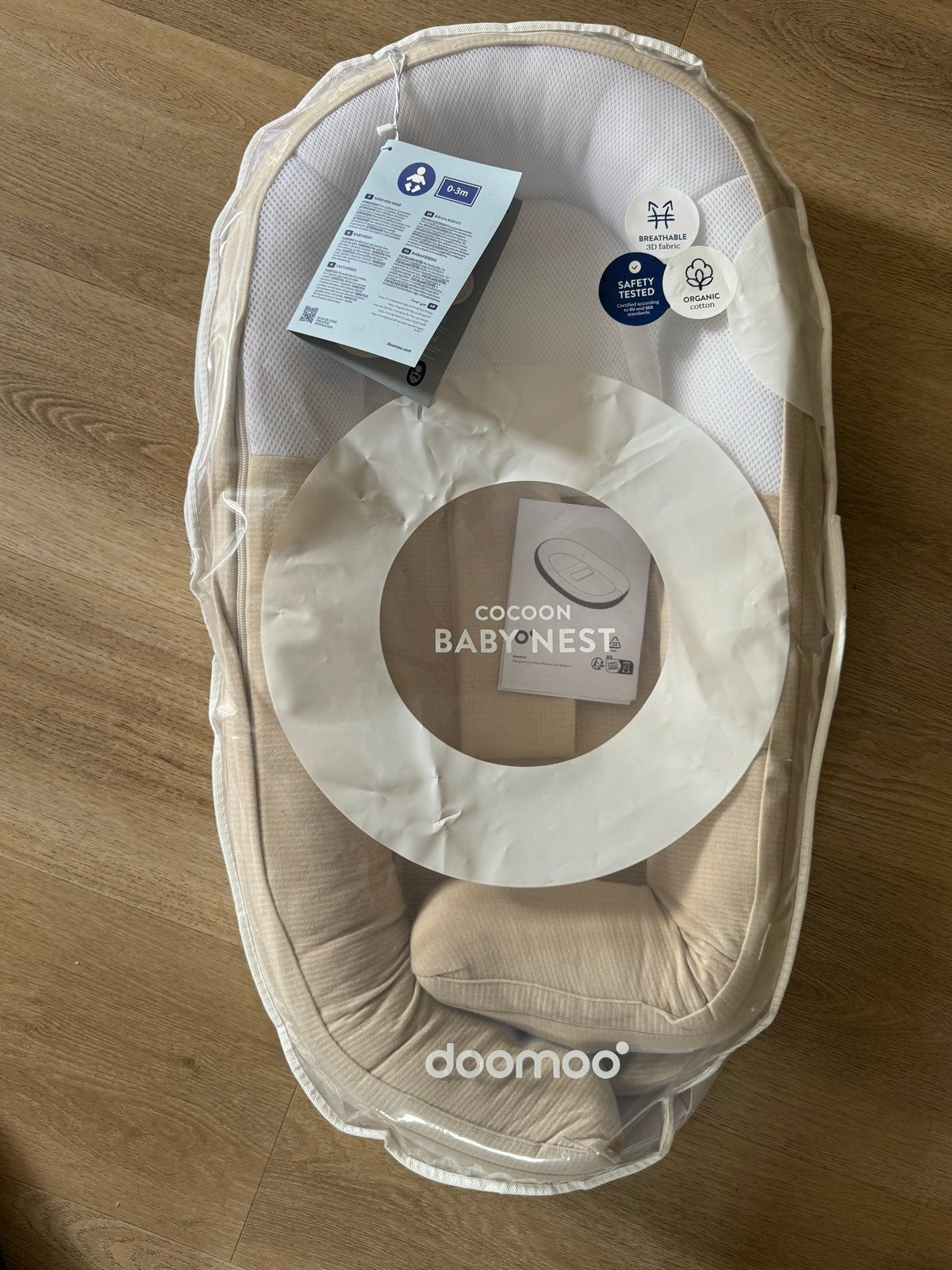 Doomoo Cocoon Babynest - Nieuw in verpakking, Ophalen, Nieuw, Overige typen