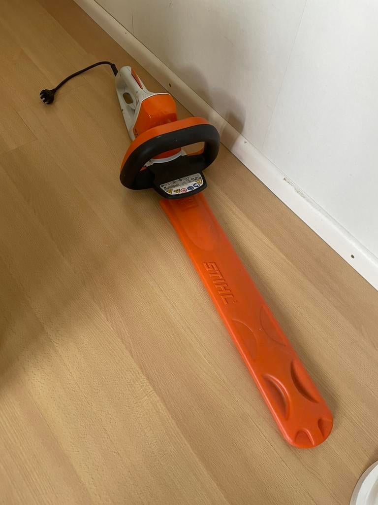Stihl HSE 42 heggenschaar, Ophalen of Verzenden, Zo goed als nieuw, Elektrisch
