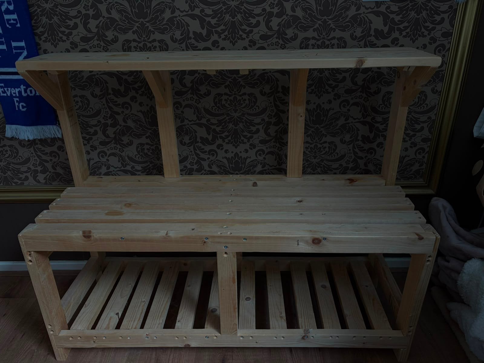 Zelfgemaakt houten kastje - 99x80x36 cm, Huis en Inrichting, Kasten | Overige, Ophalen, Gebruikt
