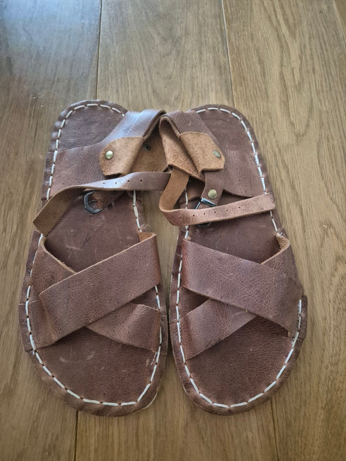 Barefoot sandalen 100% natuurlijk en aardend maat 41, Bruin, The Minimalist Barefoot, Nieuw, Sandalen of Muiltjes