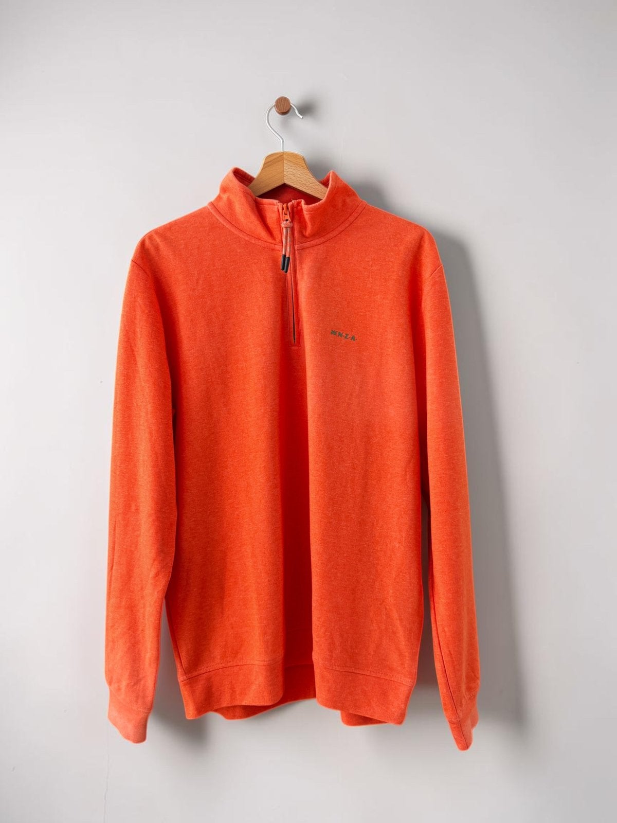 NZA New Zealand Auckland sweater trui oranje L large, Ophalen of Verzenden, Zo goed als nieuw, Maat 52/54 (L), Oranje