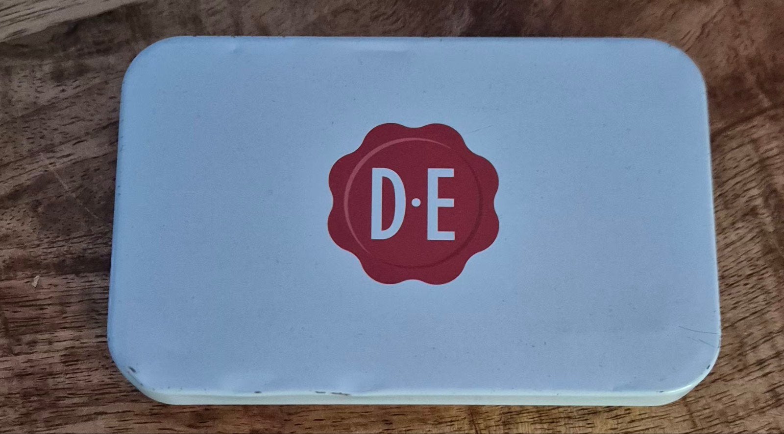 Douwe Egberts Bewaarblikje - Gebruikt, Verzamelen, Ophalen of Verzenden, Thee, Douwe Egberts