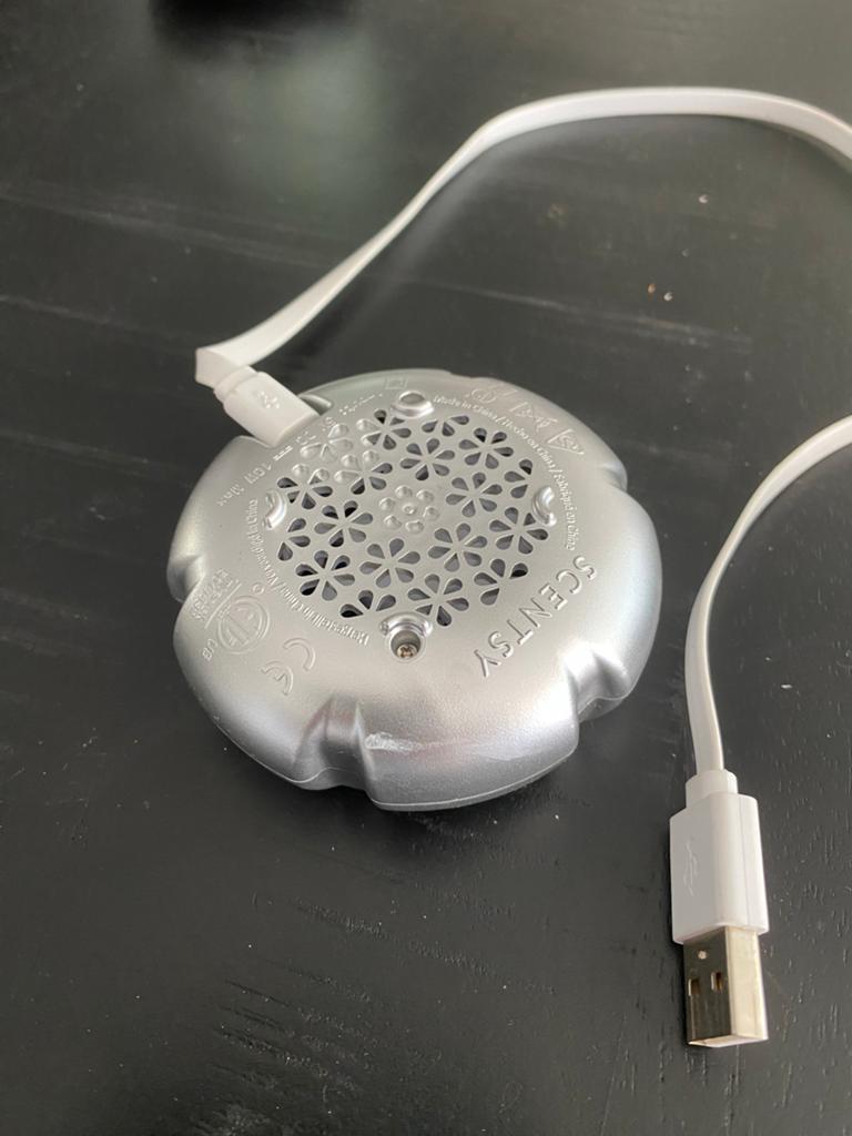 Scentsy Go Draagbare Geurverspreider USB, Ophalen of Verzenden, Gebruikt