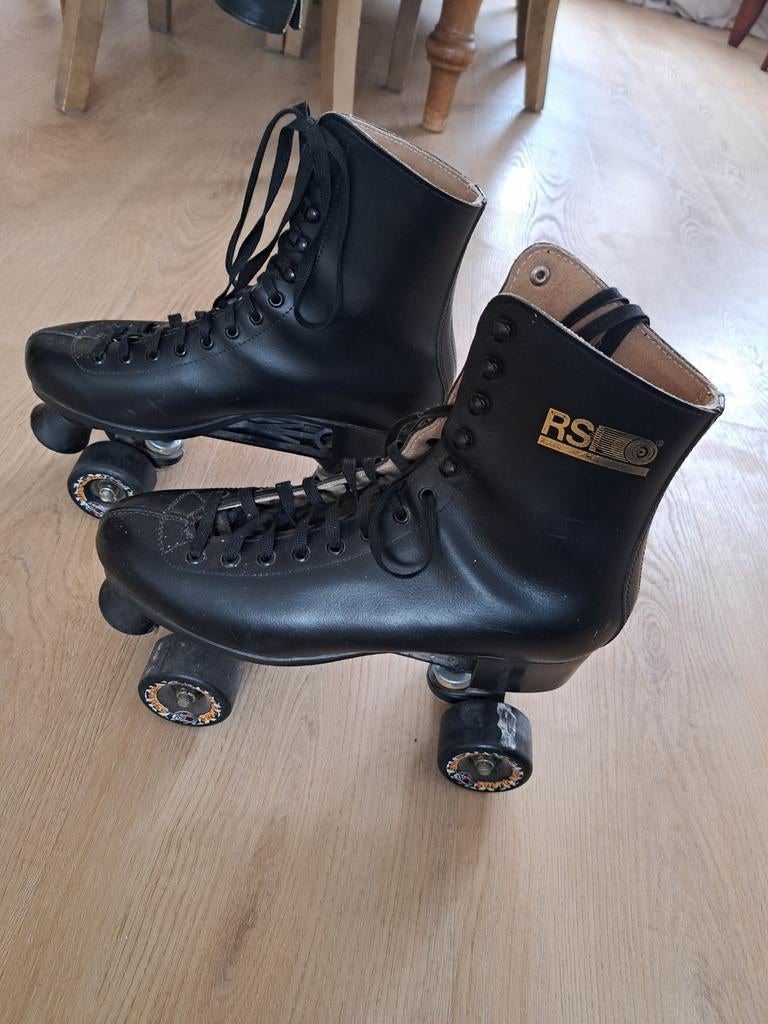 RSI rolschaatsen maat 44 zwart leer, Sport en Fitness, Skeelers, Overige merken, Heren, Overige typen, Ophalen of Verzenden