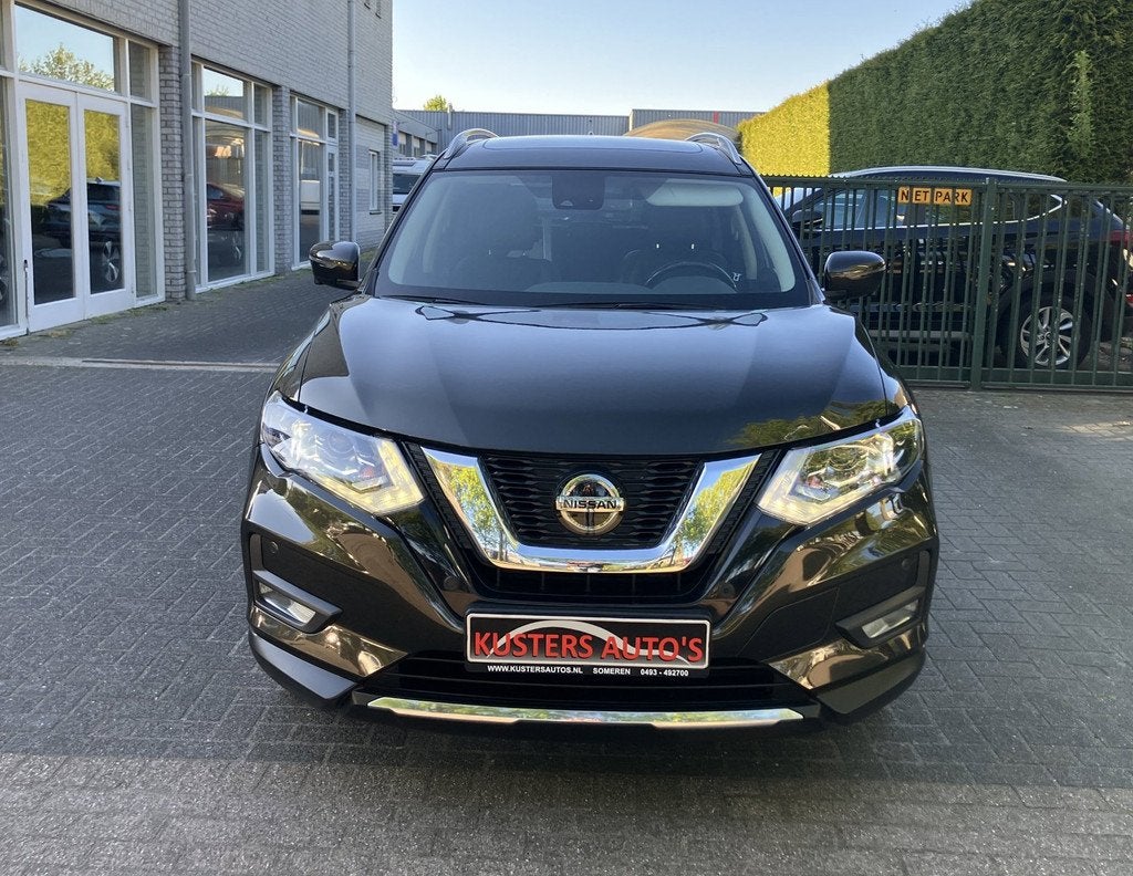 Nissan X-Trail 1.3 DIG-T Tekna Rondom camera Navi Pano. dak, Gebruikt, Zwart, 4 cilinders, 1445 kg
