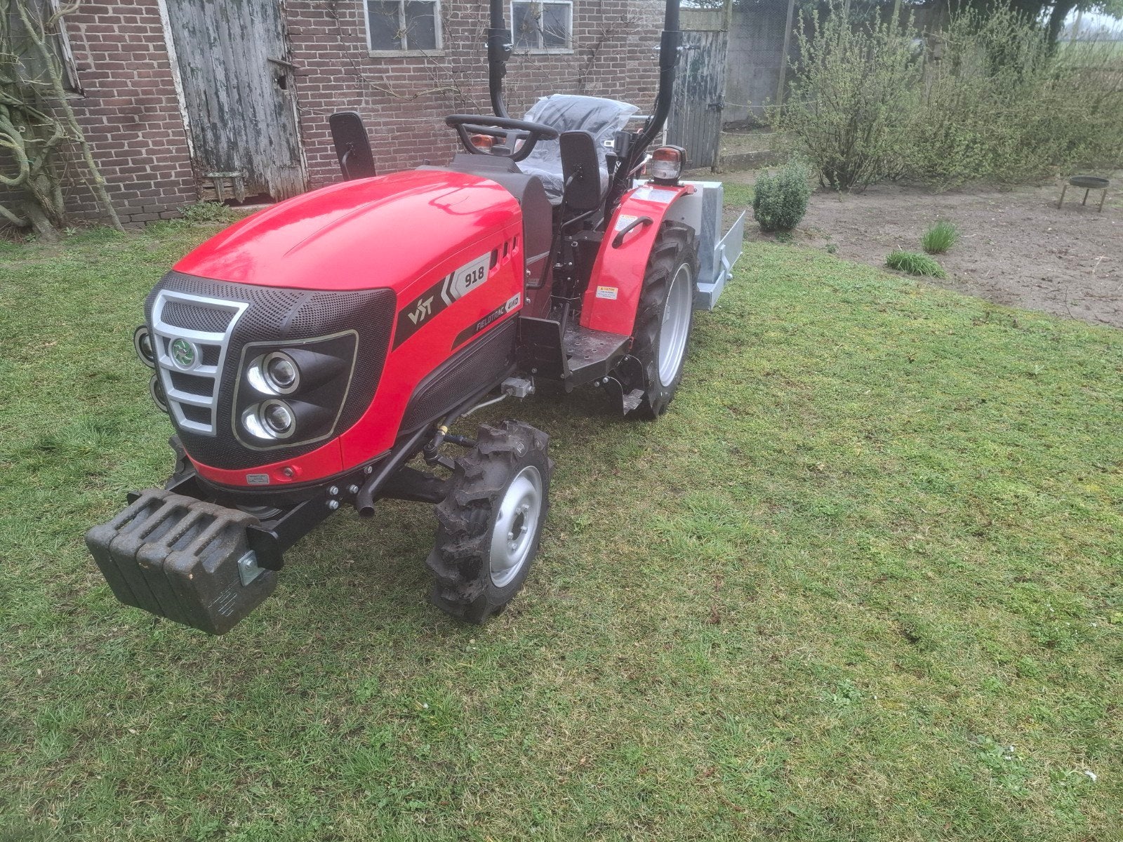 mini/tuin tractor fieldtrac 918, Gebruikt, Tot 2500, Tot 80 Pk, Ophalen