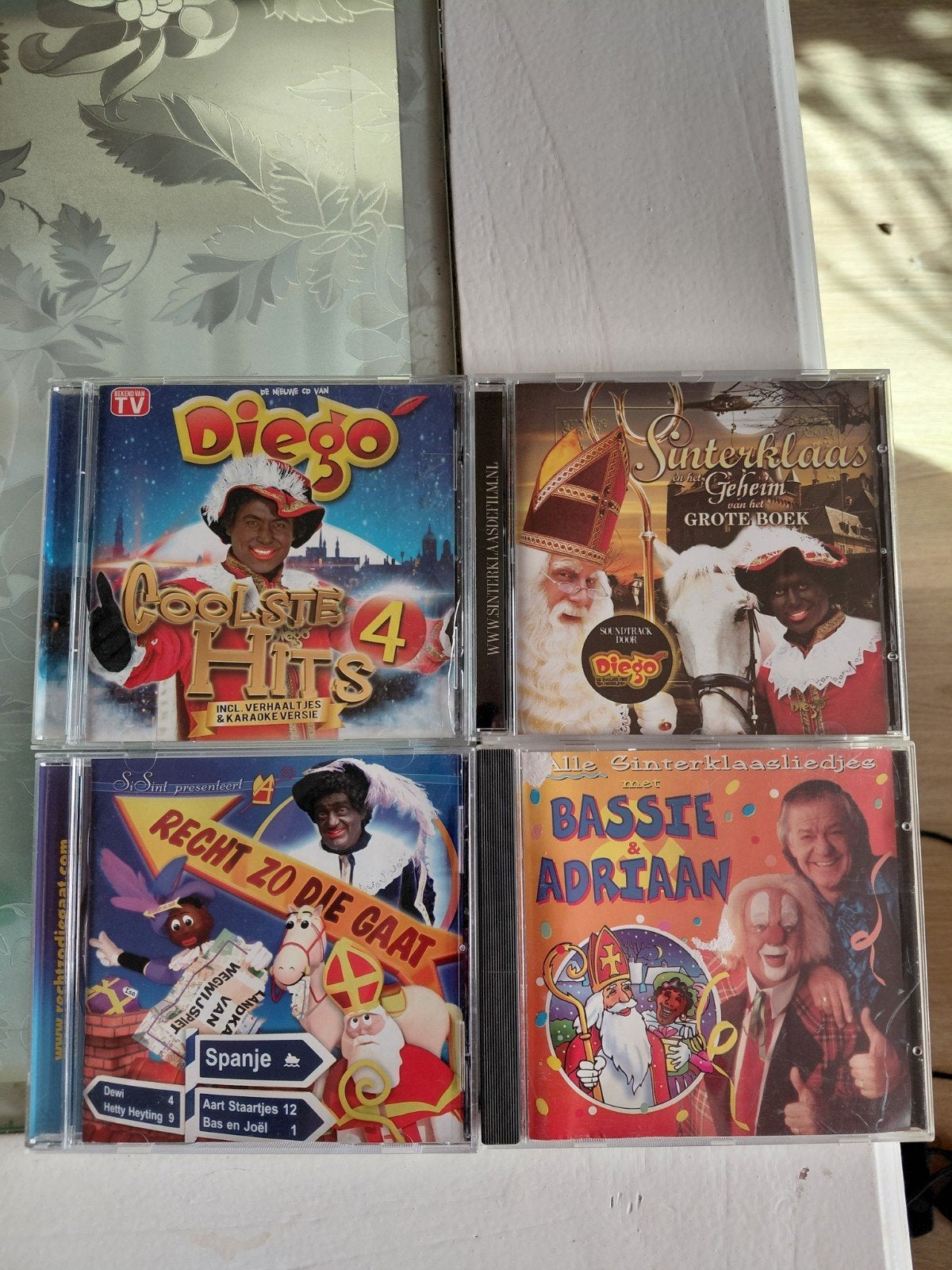 Unieke Sinterklaas CD Bundel - Diego & Bassie en Adriaan, Ophalen of Verzenden, Gebruikt, Album, Muziek