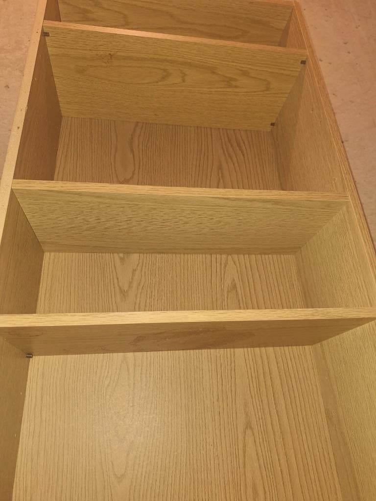 Houten boekenkast / opbergkast – 180 cm hoog, Ophalen, Gebruikt, 50 tot 100 cm, Minder dan 25 cm