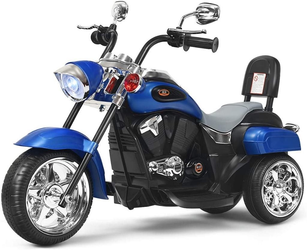 Elektrische Motorfiets Trike Driewieler Vanaf 3 jaar. Blauw, Ophalen of Verzenden, Nieuw, Overige typen