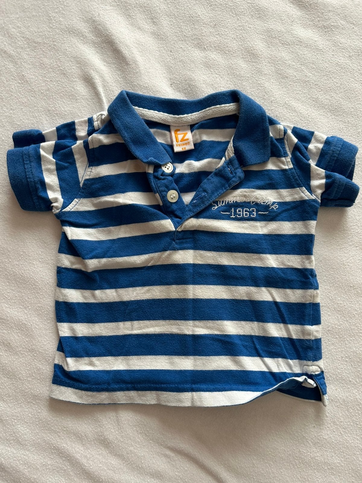 Frendz gestreept shirtje maat 68, Kinderen en Baby's, Ophalen of Verzenden, Zo goed als nieuw, Jongetje of Meisje, Shirtje of Longsleeve