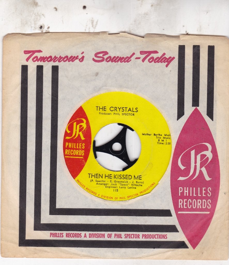 The Crystals ( 1963 ), Ophalen of Verzenden, Gebruikt, 7 inch, Pop