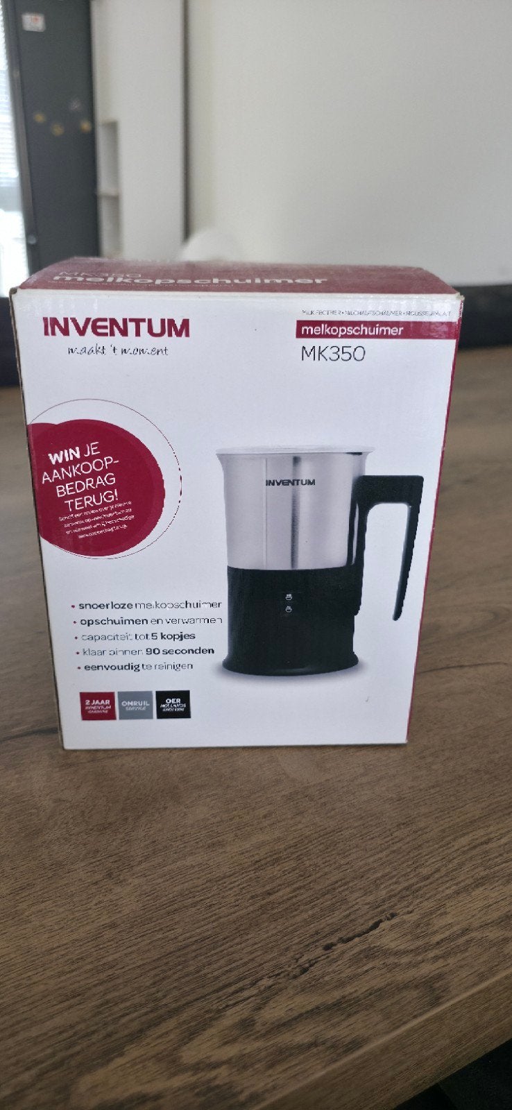 Nieuwe Inventum MK350 Melkopschuimer, Ophalen of Verzenden