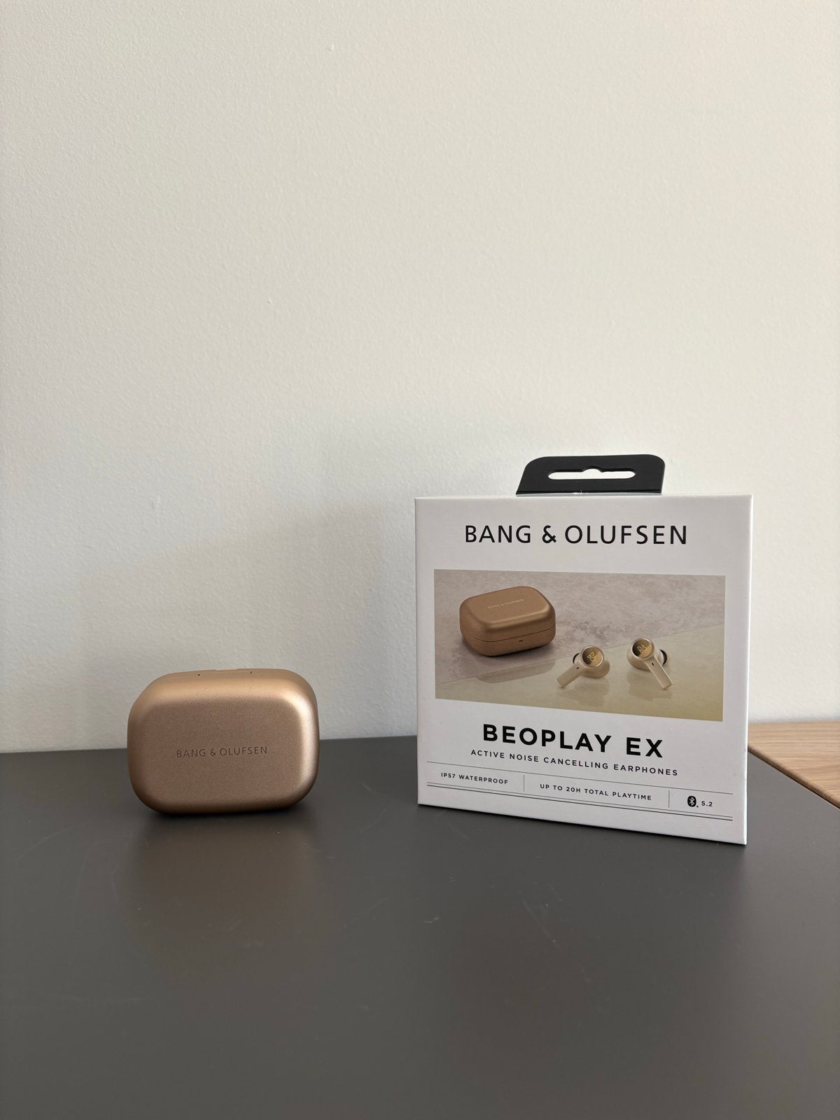 Bang & Olufsen Beoplay EX - Zo goed als nieuw, In-ear, Goud, Bluetooth, Ophalen of Verzenden