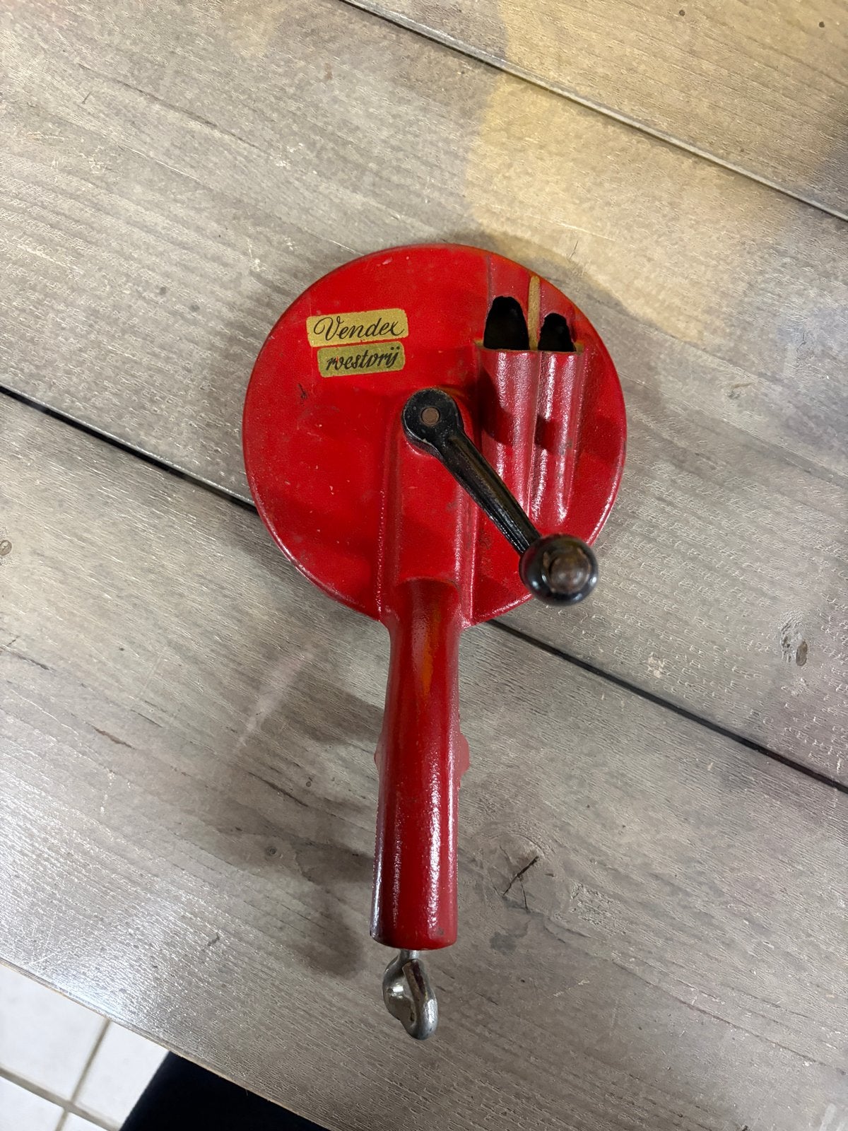 Vintage Vendex roestvrij rasp/snijder, Ophalen of Verzenden