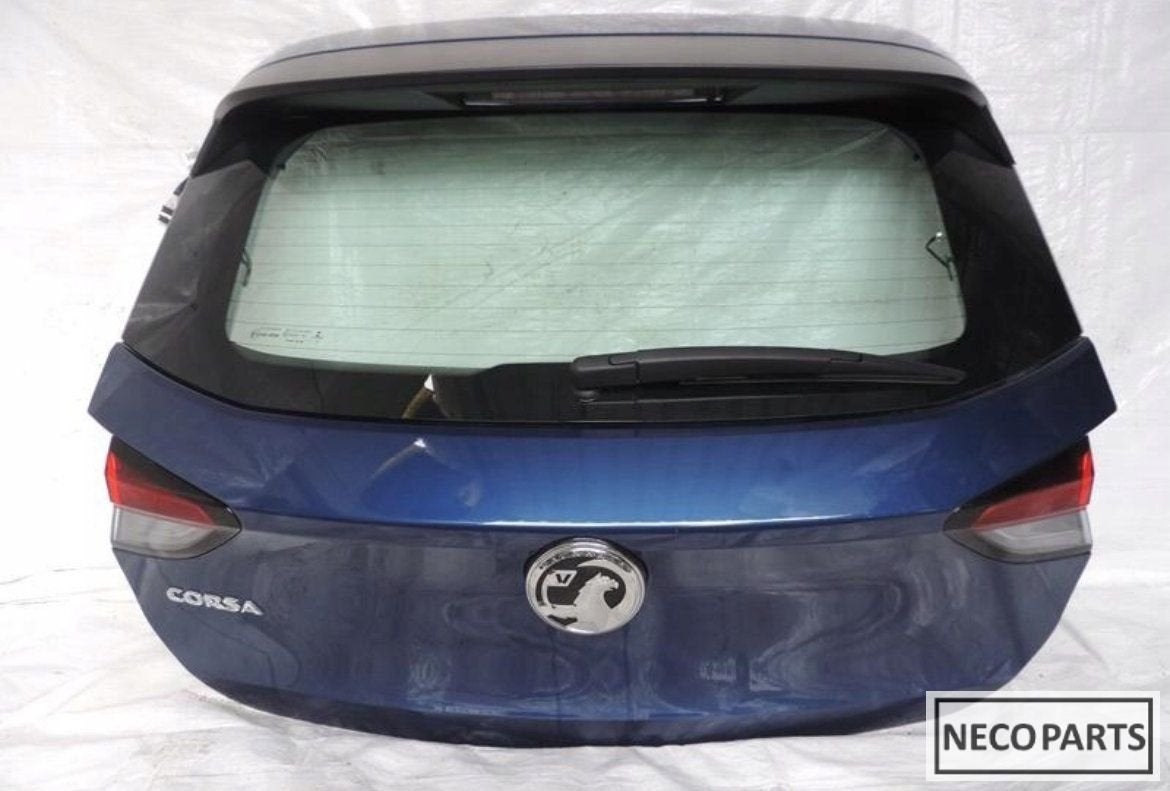 OPEL CORSA F ACHTERKLEP COMPLEET EQX ALLES LEVERBAAR!!, Gebruikt, -, -, Opel