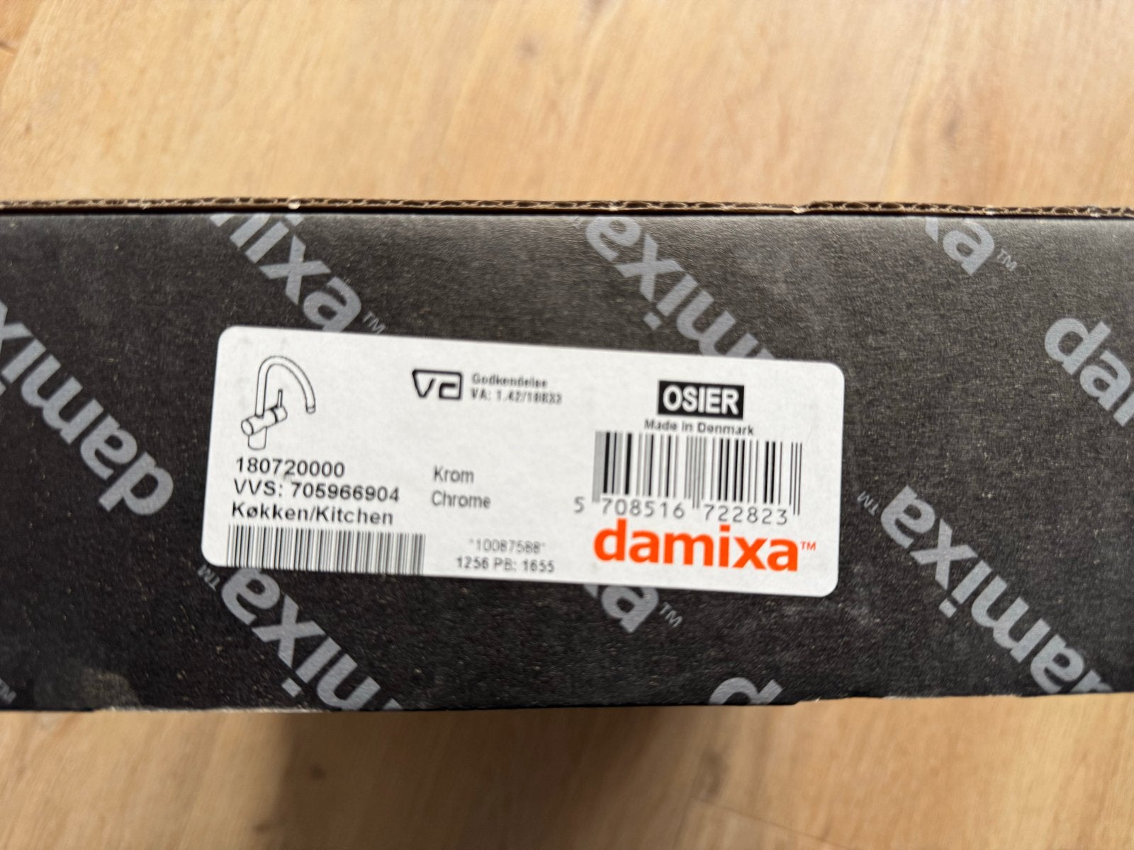Damixa Osier Keukenkraan Chroom - Nieuw in doos, Ophalen of Verzenden, Nieuw, Chroom, Kraan