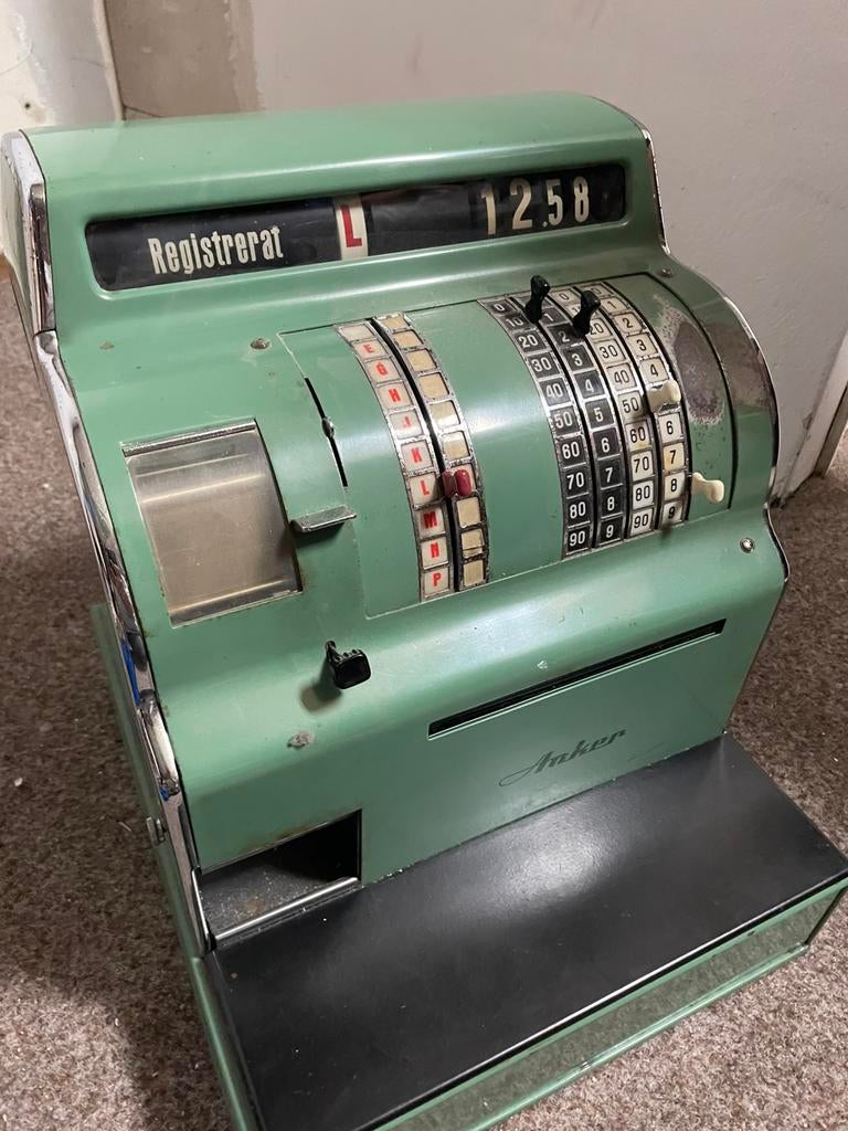 Anker hele gave vintage kassa werkend!, Ophalen