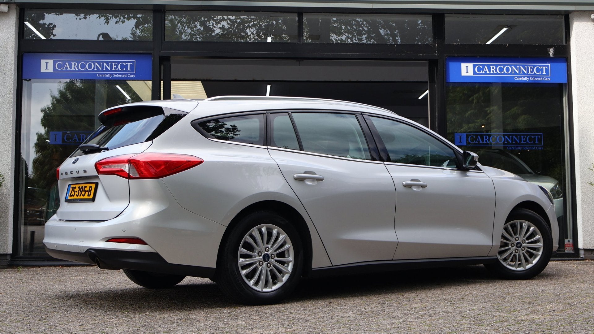 Ford Focus Wagon 1.0 EcoBoost Titanium Business 125pk|LED|PD, Auto's, Gebruikt, 1283 kg, Lichtsensor, Origineel Nederlands
