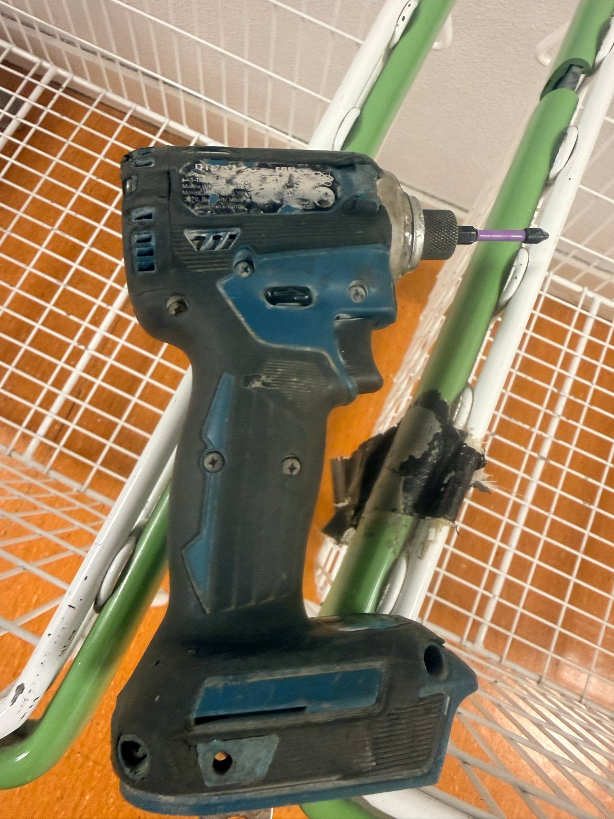 Makita DTD171 Slagmoermachine 18V - Gebruikt, Variabele snelheid, Ophalen of Verzenden, Boor- en Schroefmachine, Gebruikt