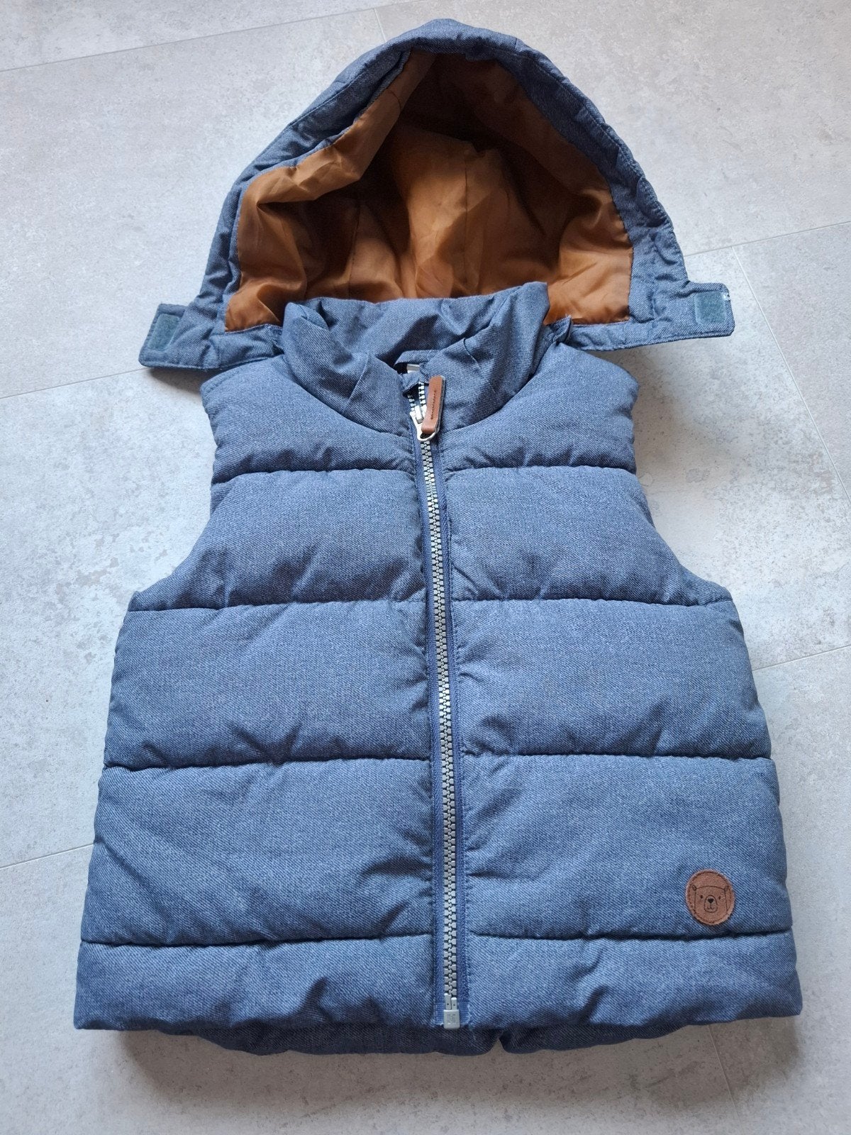 Bodywarmer blauw maat 92, Ophalen, Jongen, Jas