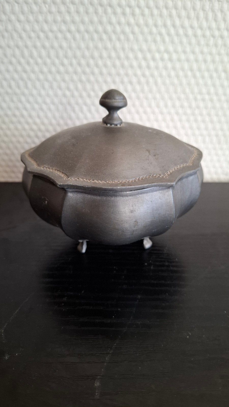tinnen sieraden doosje., Ophalen