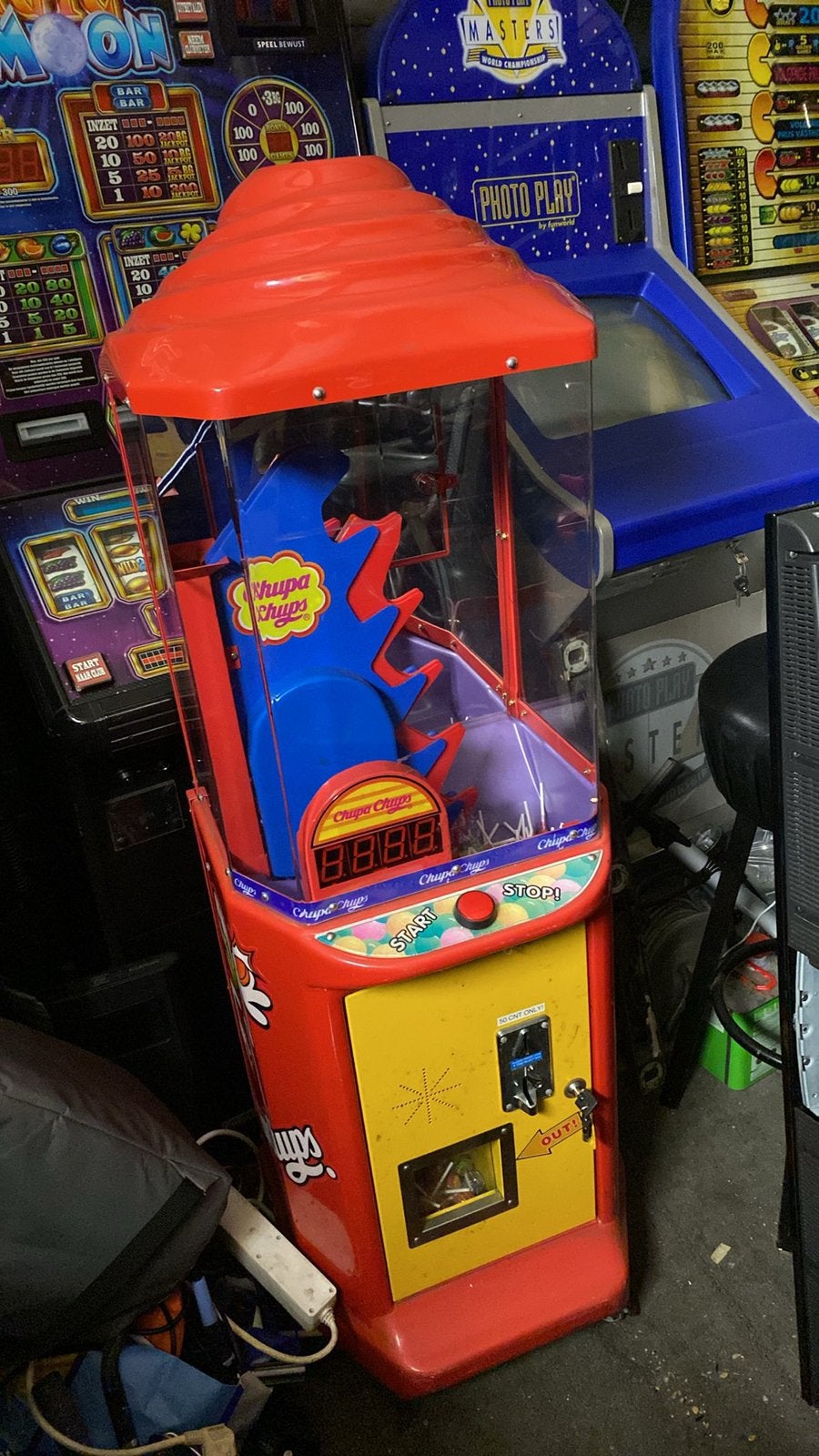 Chupa chup machine, Verzamelen, Ophalen, Zo goed als nieuw