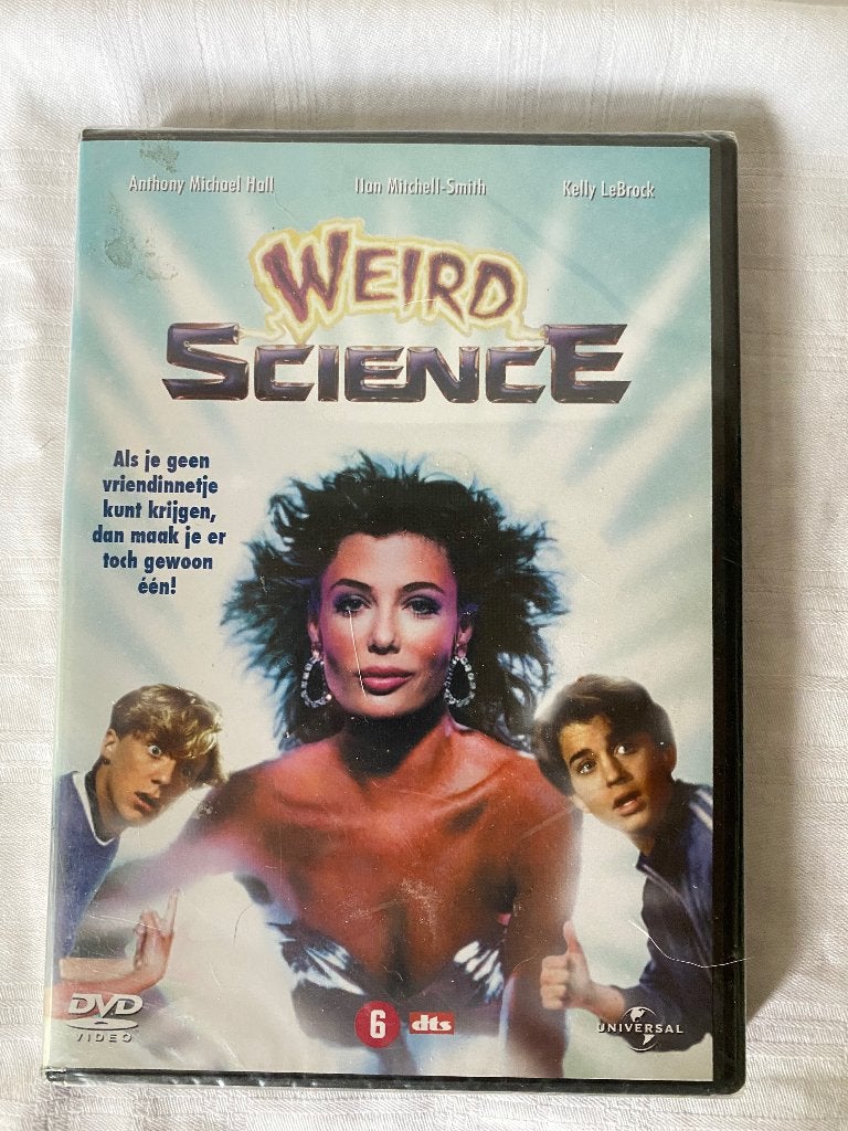 Weird Science DVD film 1985, Vanaf 6 jaar, Ophalen of Verzenden, Zo goed als nieuw, Science Fiction