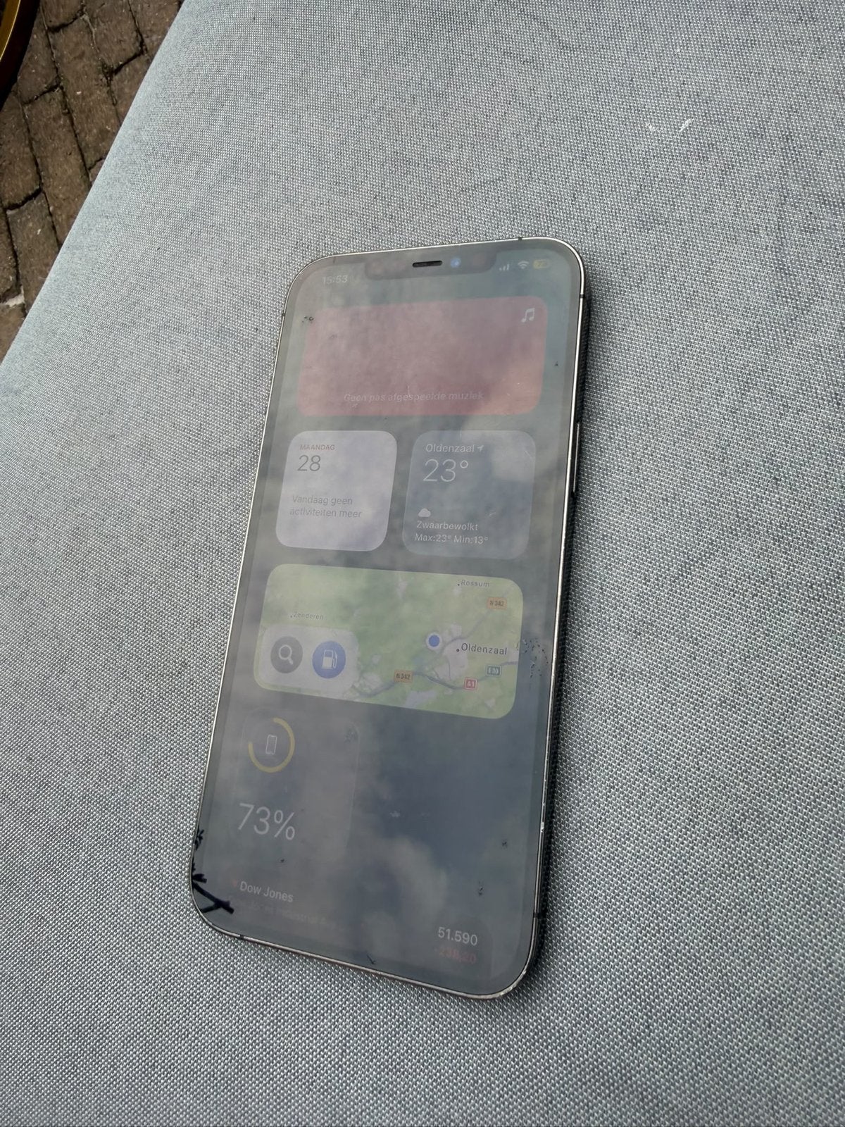 Foto 2 van iPhone 12 Pro Max 128GB Zilver - Gebruikt