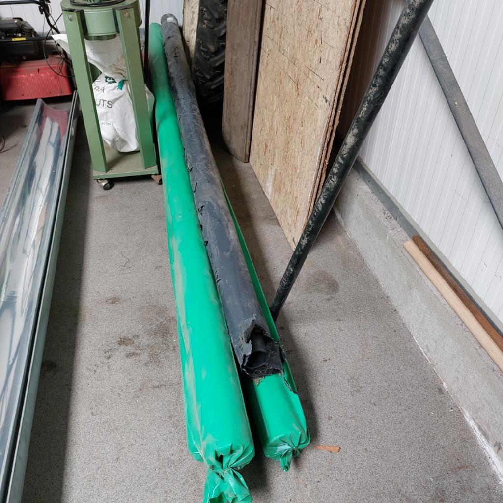 3 nieuwe rollen Fiberweb vliesdoek, Ophalen, Nieuw, 15 m² of meer, Folie
