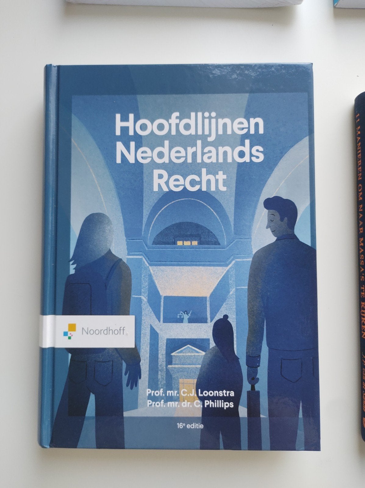 Helemaal nieuw Hoofdlijnen Nederlands Recht - 16e editie, Boeken, Studieboeken en Cursussen, Prof. mr. C.J. Loonstra, Prof. mr. dr. C. Phillips