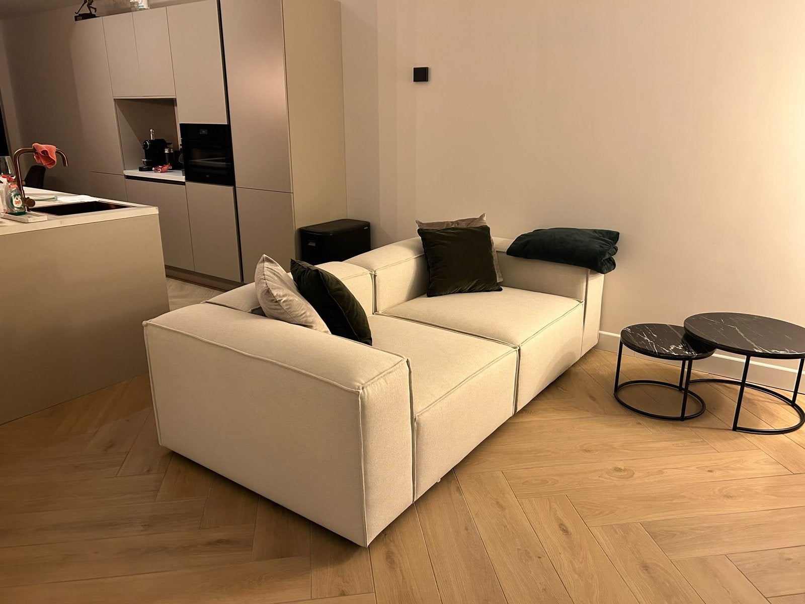 Westwing bank (gratis ophalen), Ophalen, Gebruikt, 150 tot 200 cm, Tweepersoons