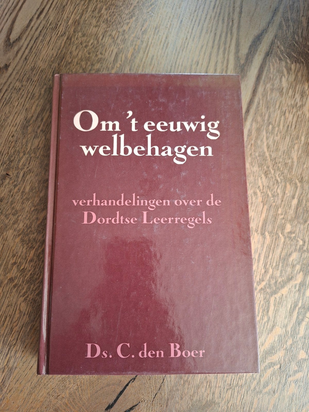 Om 't eeuwig welbehagen - Ds. C. den Boer, Boeken, Ophalen of Verzenden, Gelezen, Ds. C. den Boer, Christendom | Protestants