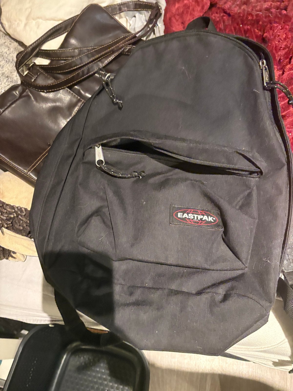 Eastpak rugzak zwart, Sieraden, Tassen en Uiterlijk, Ophalen of Verzenden, Gebruikt, 25 tot 40 cm, Eastpak