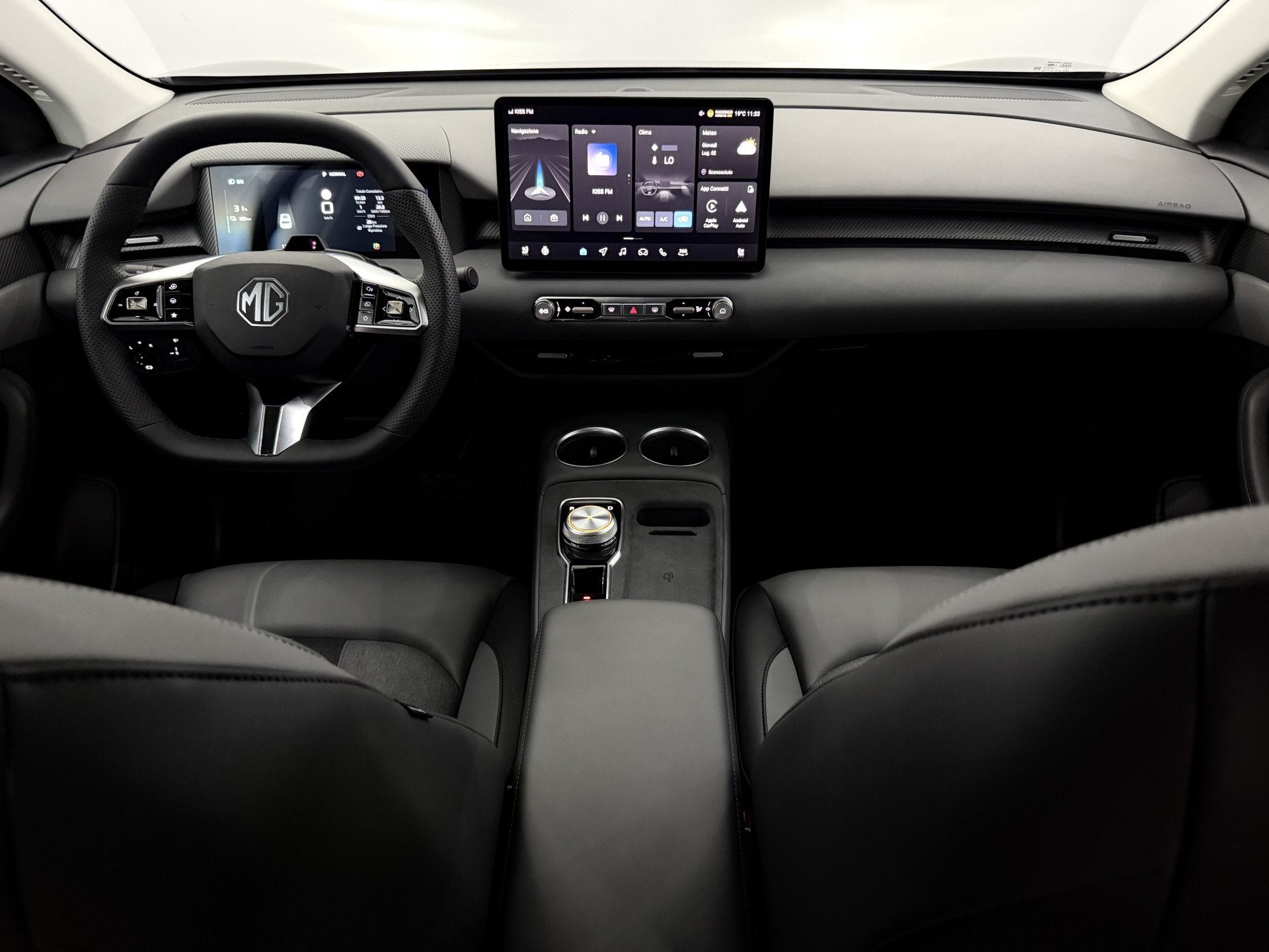 MG MGS5 EV Luxury 64 kWh 360 Camera, Navi, Rijstrook correct, Auto's, Automaat, Achterwielaandrijving, Gebruikt, Overige modellen