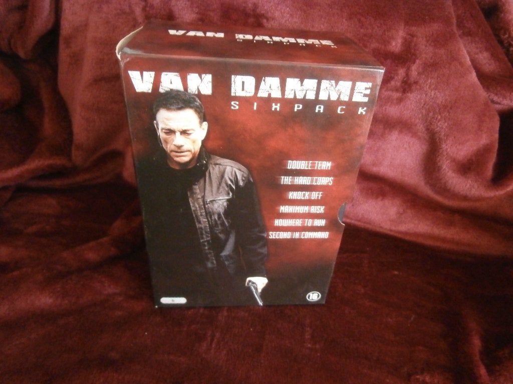 Dvd box Van Damme Sixpack nieuw in seal, Engels, Verzenden, Actie, Nieuw in verpakking