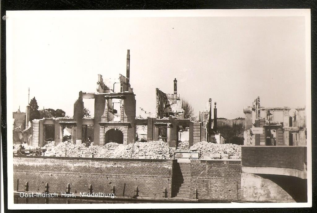 Middelburg, Oost-Indisch Huis, Ophalen of Verzenden, 1960 tot 1980, Ongelopen, Zeeland