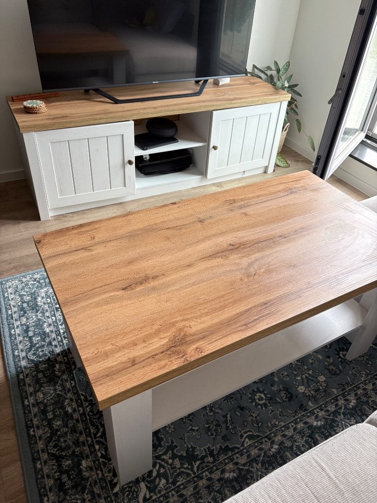 Coffee table and TV cabinet, Ophalen, 50 – 75, Gebruikt, 100 tot 150 cm